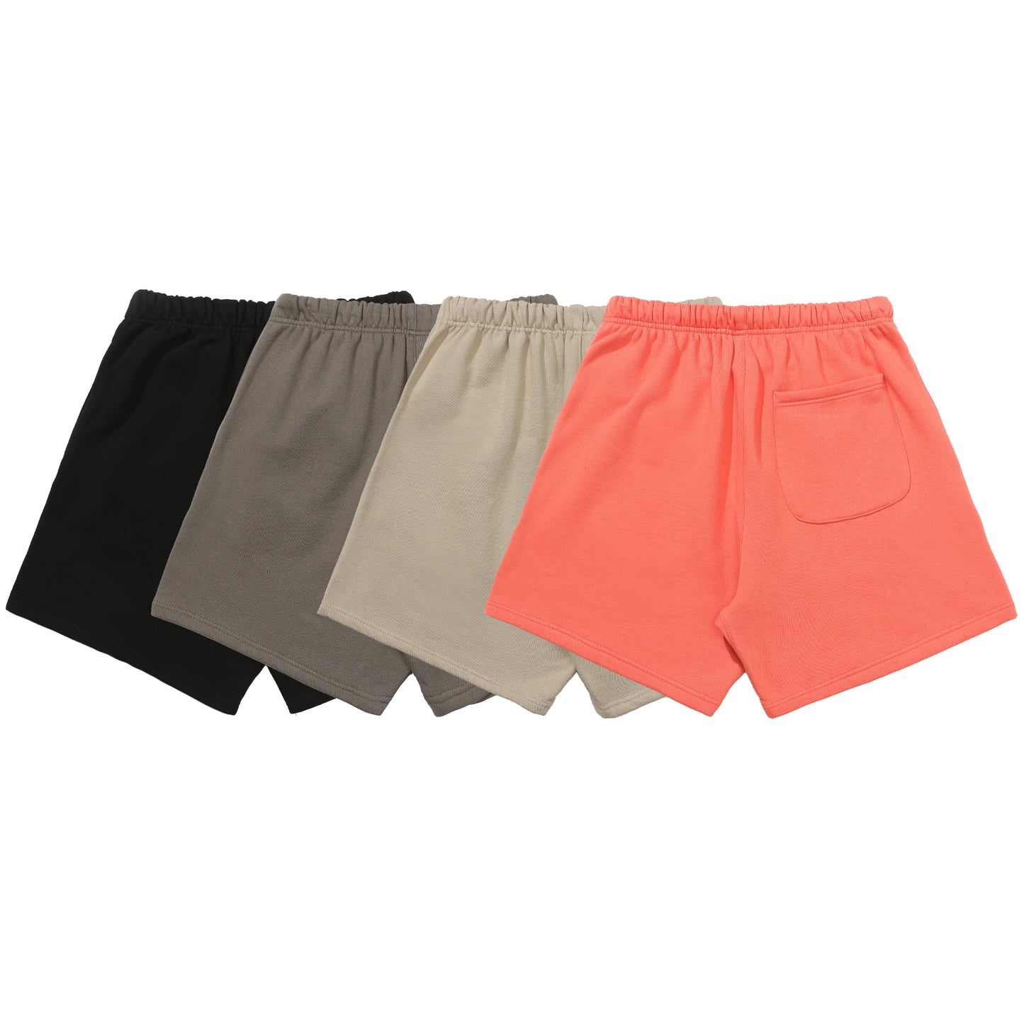 Summer Solid Color Shorts Casual Loose Breathable High Quality Short Pants Unisex Hip Hop Sports Shorts