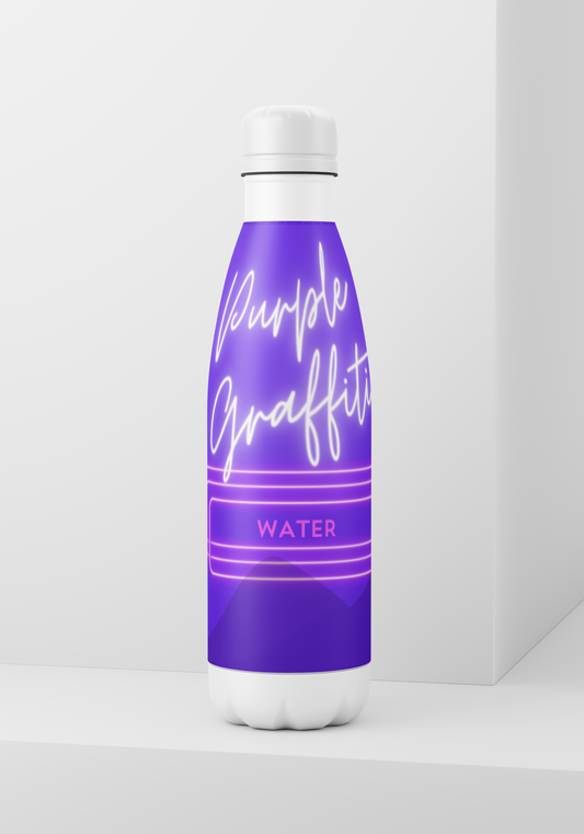 Purple Graffiti Alkaline Water
